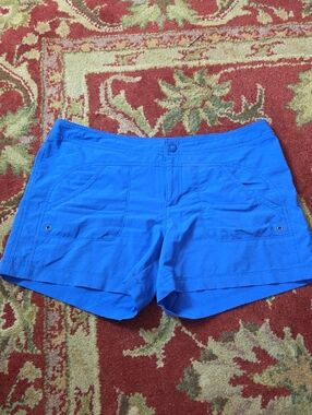 Athleta Costa Blue Athletic Shorts